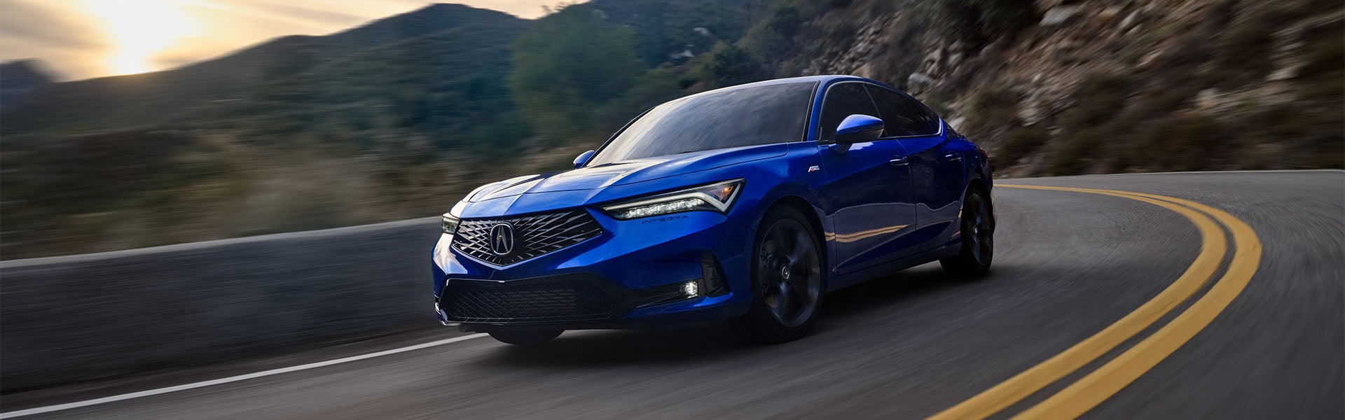 Acura Integra blue