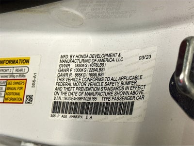 2023 Acura Integra A-Spec Package