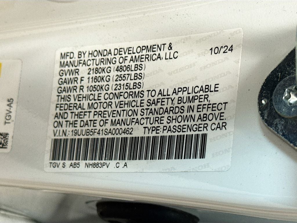 2025 Acura TLX Technology Package