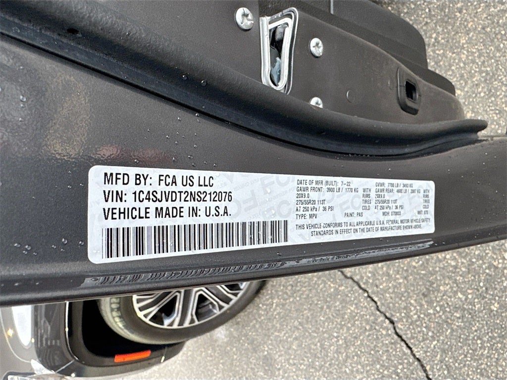 2022 Jeep Wagoneer Series III