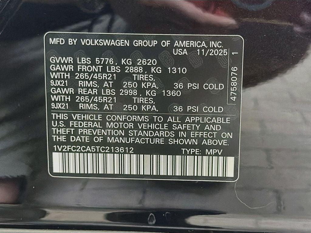 2026 Volkswagen Atlas Cross Sport 2.0T SEL Premium R-Line