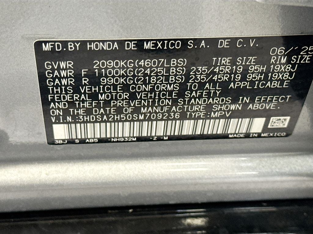 2025 Acura ADX A-Spec Package