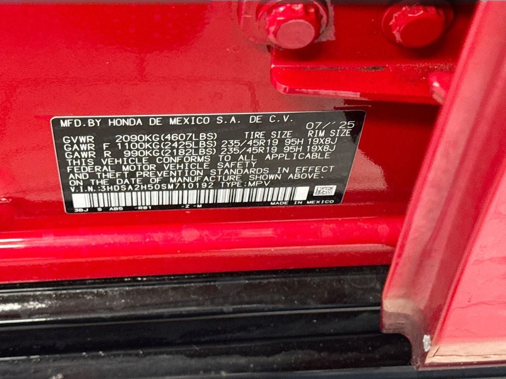 2025 Acura ADX A-Spec Package