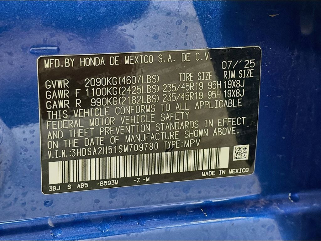 2025 Acura ADX A-Spec Package