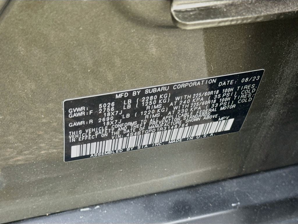 2024 Subaru Outback Touring XT