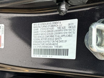 2022 Honda Odyssey Touring