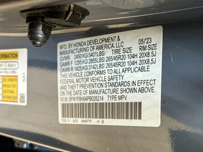 2023 Honda Passport Elite