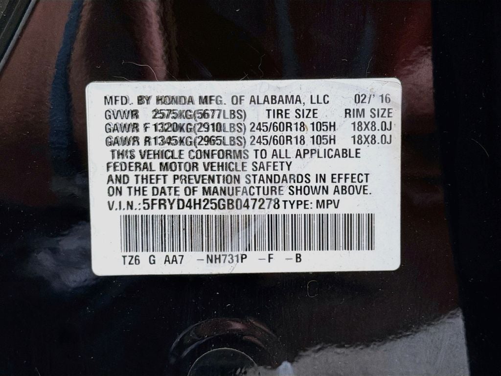 2016 Acura MDX 3.5L SH-AWD