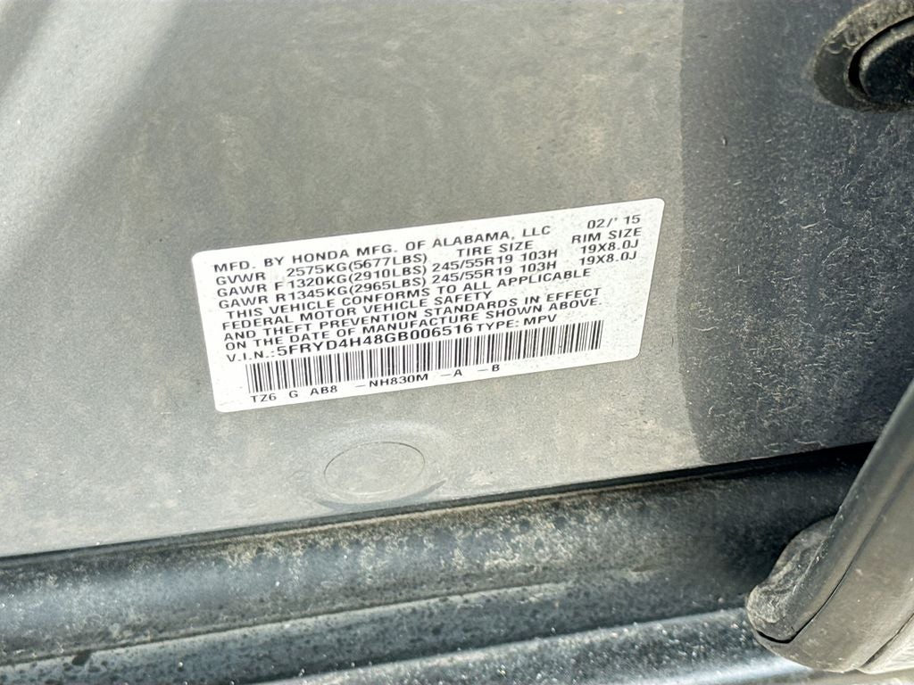 2016 Acura MDX 3.5L