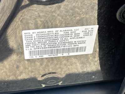 2016 Acura MDX 3.5L SH-AWD w/Technology Package