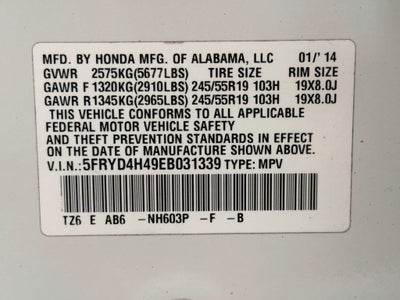 2014 Acura MDX 3.5L Technology Package SH-AWD