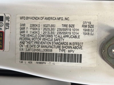 2020 Acura RDX Technology Package SH-AWD