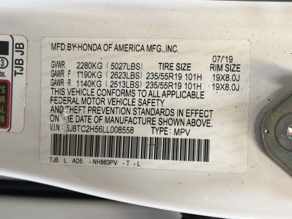 2020 Acura RDX Technology Package SH-AWD