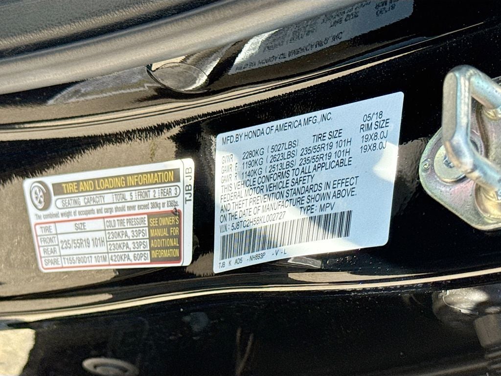 2019 Acura RDX Technology Package SH-AWD