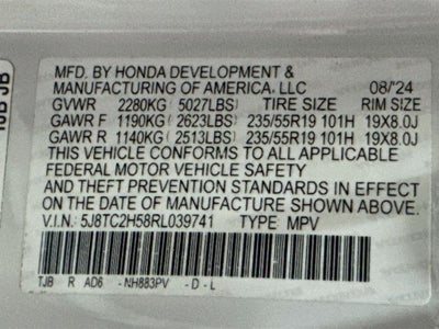 2024 Acura RDX Technology Package SH-AWD