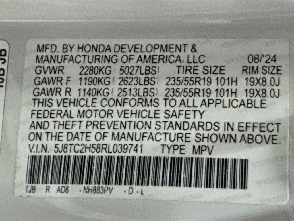2024 Acura RDX Technology Package SH-AWD