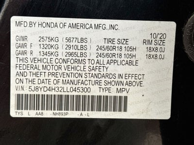 2020 Acura MDX 3.5L SH-AWD