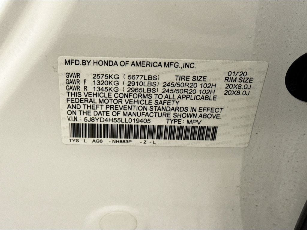 2020 Acura MDX Technology SH-AWD