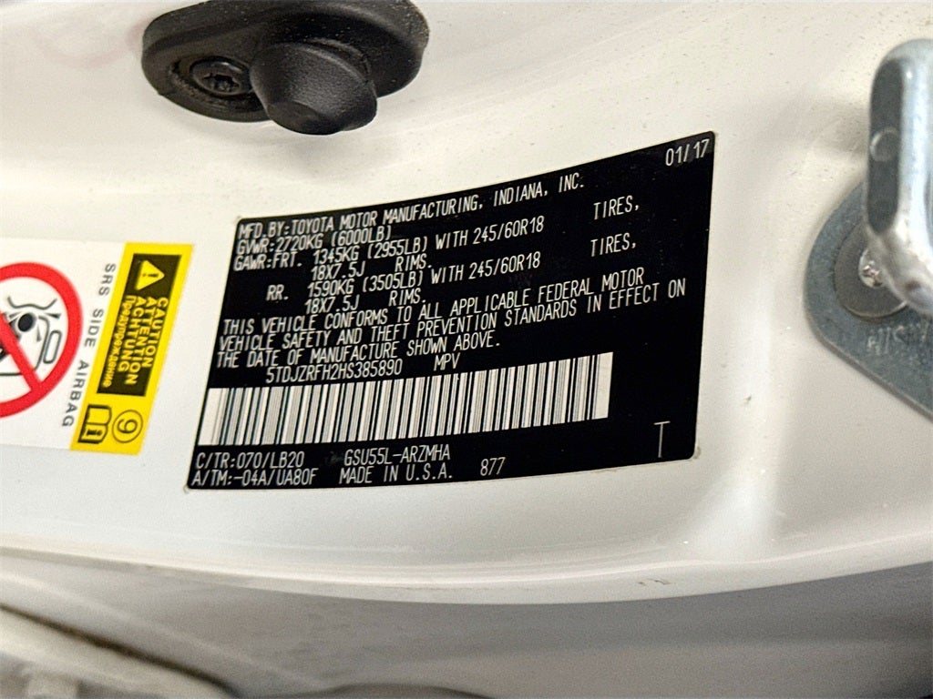 2017 Toyota Highlander XLE