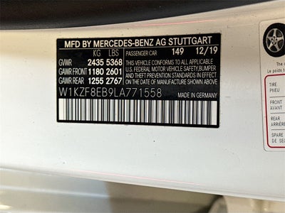 2020 Mercedes-Benz E-Class E 350 4MATIC®