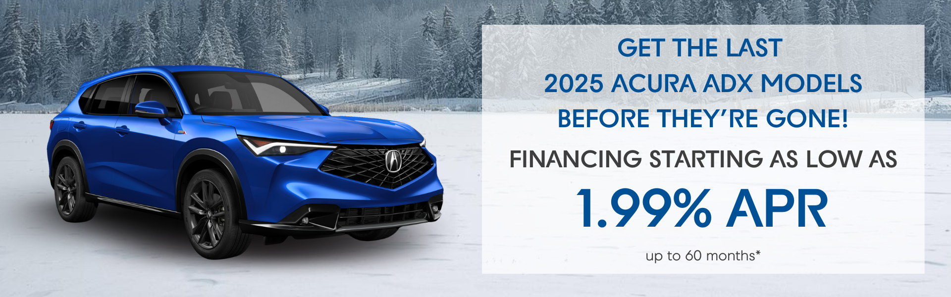 ACURA ADX APR OFFER