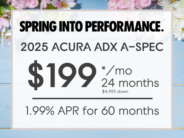 Acura ADX Lease Offer