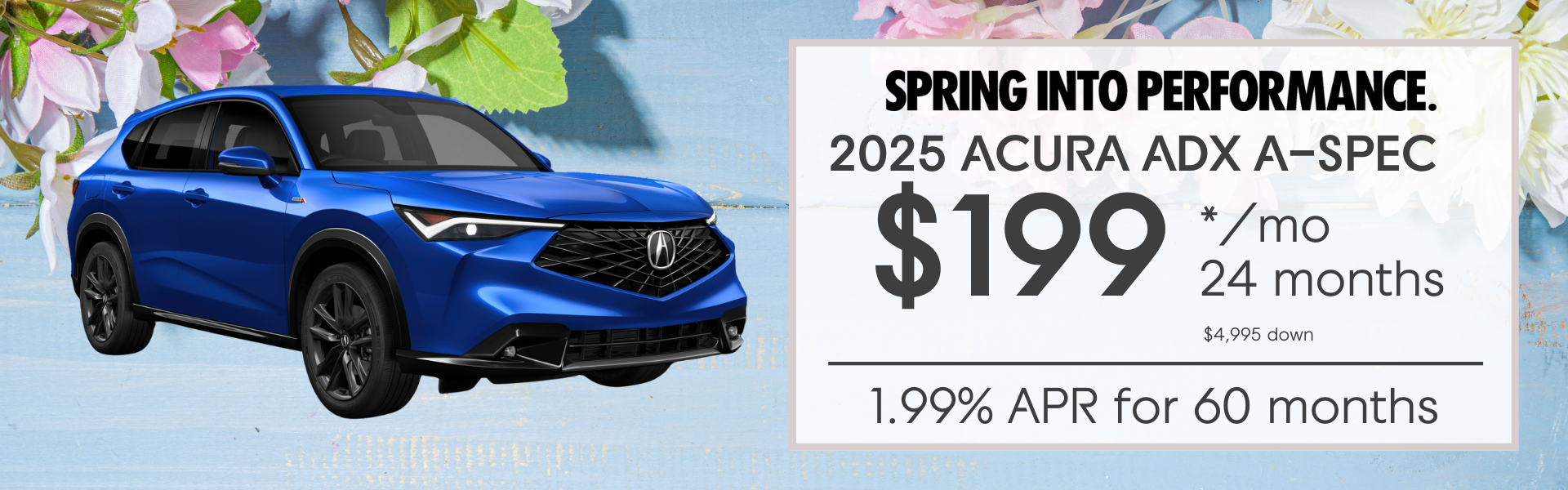 Acura ADX Lease Offer