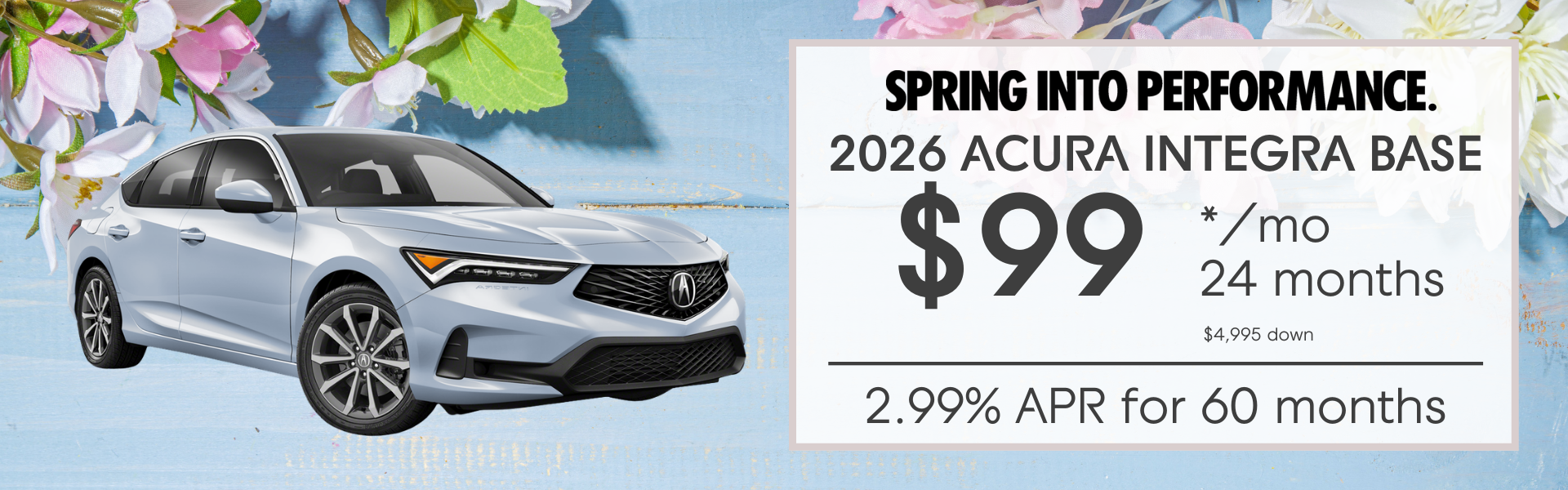 Acura Integra Lease Offer