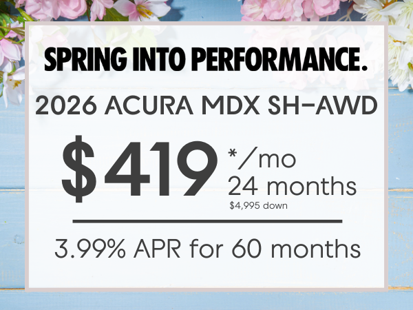 Acura MDX Lease Offer