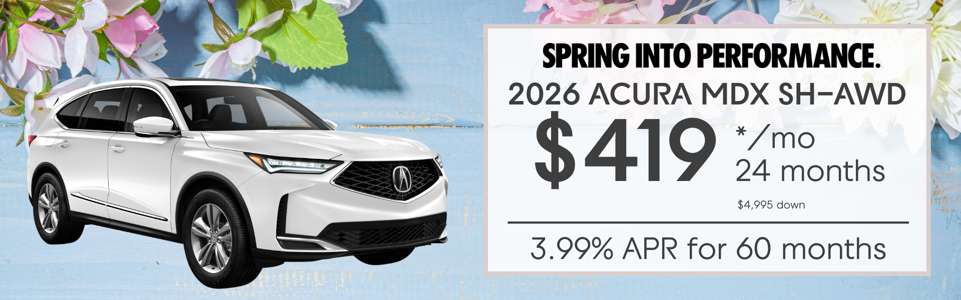 Acura MDX Lease Offer