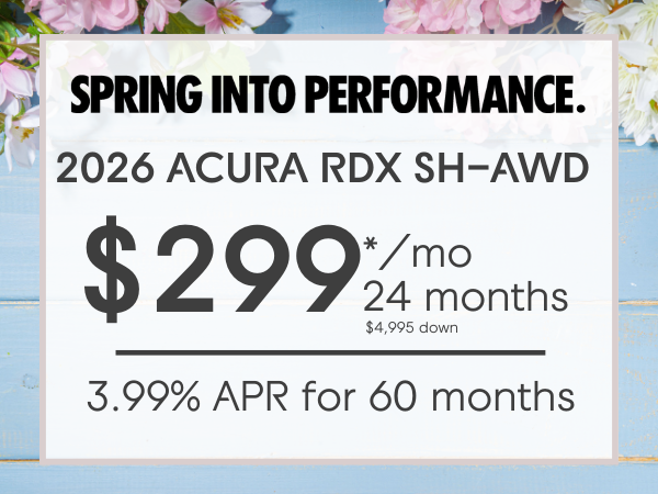 Acura RDX Lease Offer