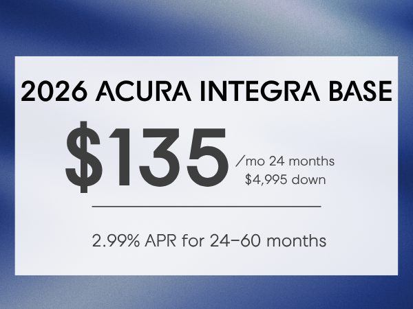 2026 Acura Integra
