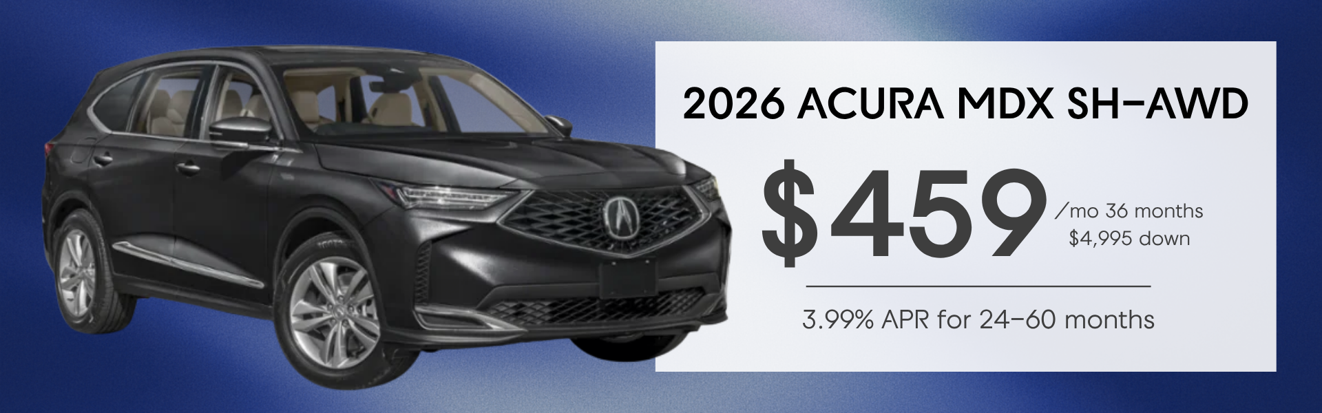 2026 Acura MDX