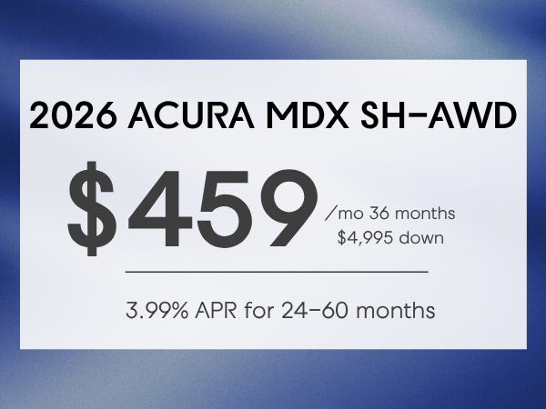 2026 Acura MDX