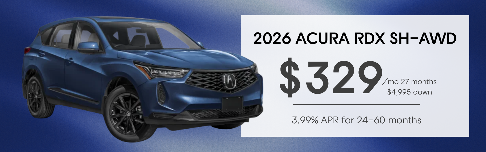 2026 Acura RDX