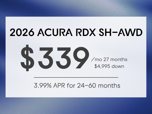 2026 Acura RDX