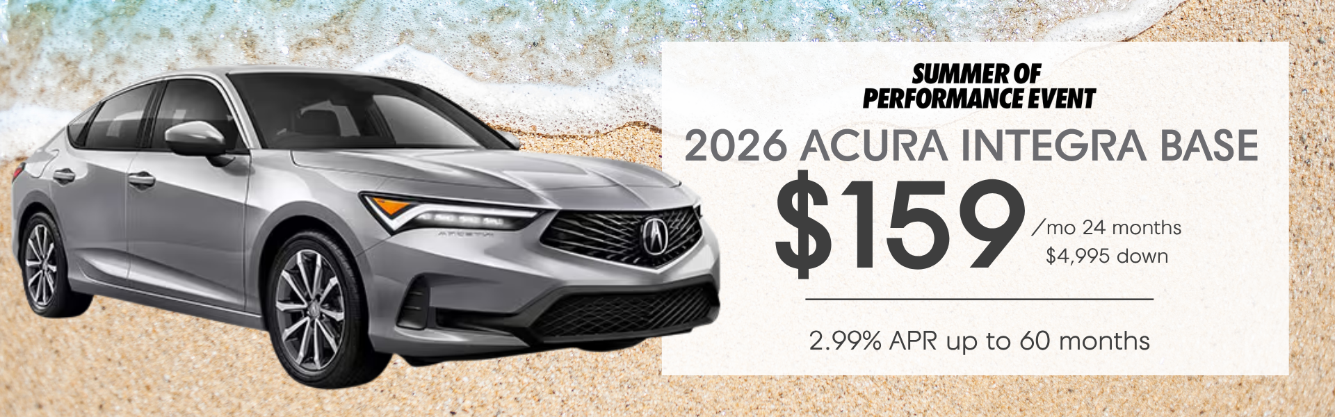 Acura Integra Lease Offer 
