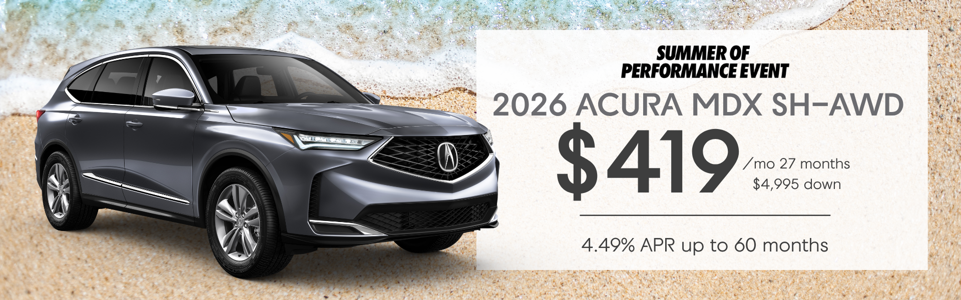 Acura MDX Lease 