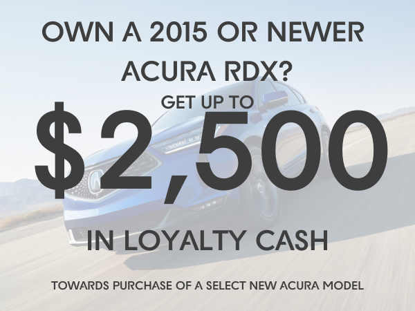 Acura Loyalty Offer