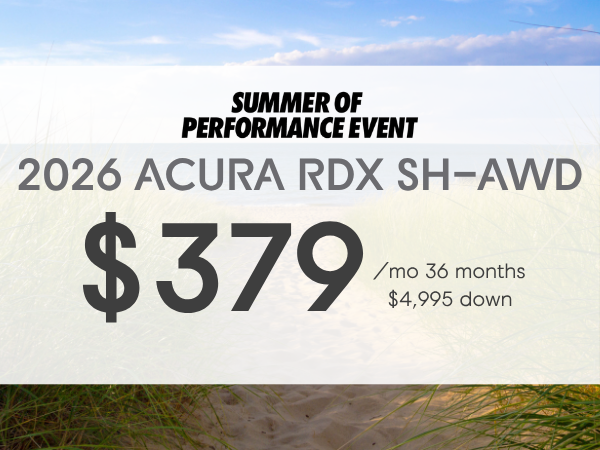 2026 Acura RDX Lease Offe
