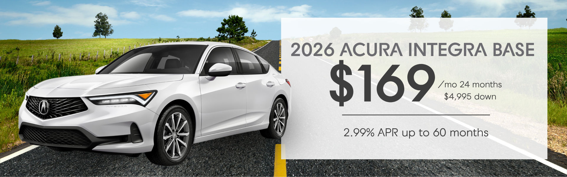 2026 Integra Lease Offer