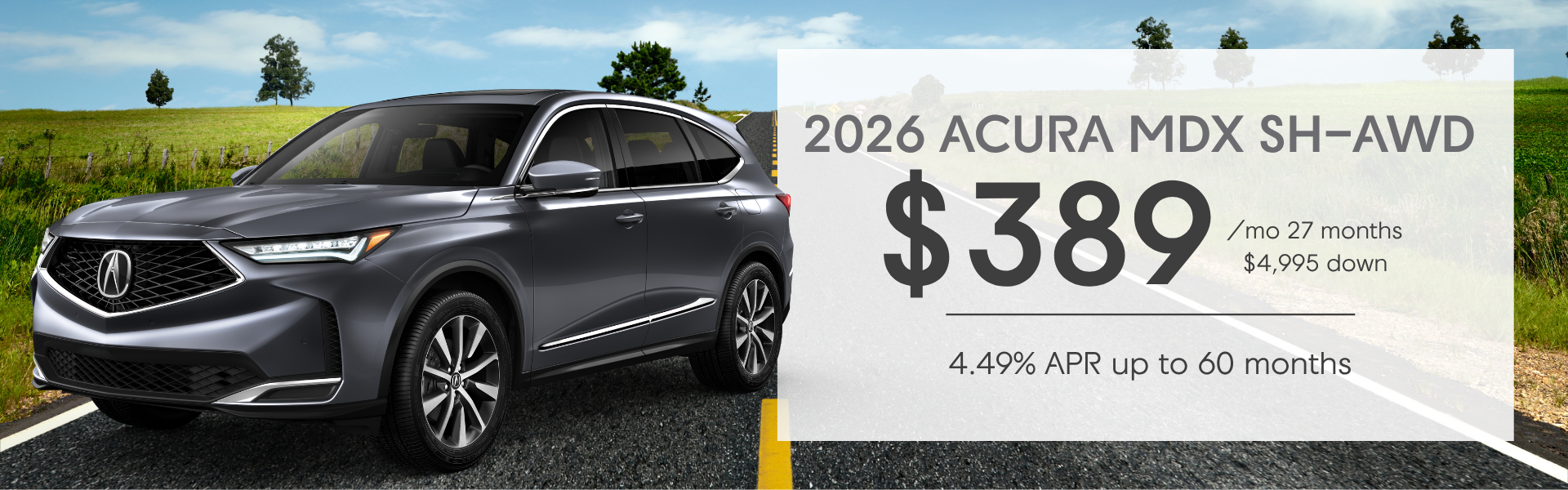 MDX Lease Offer
