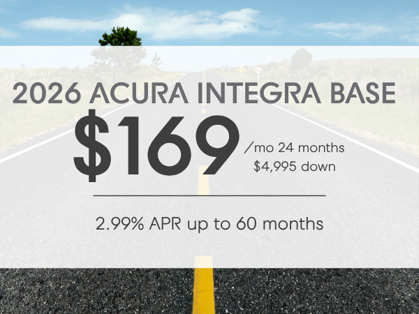 2026 Integra Lease Offer